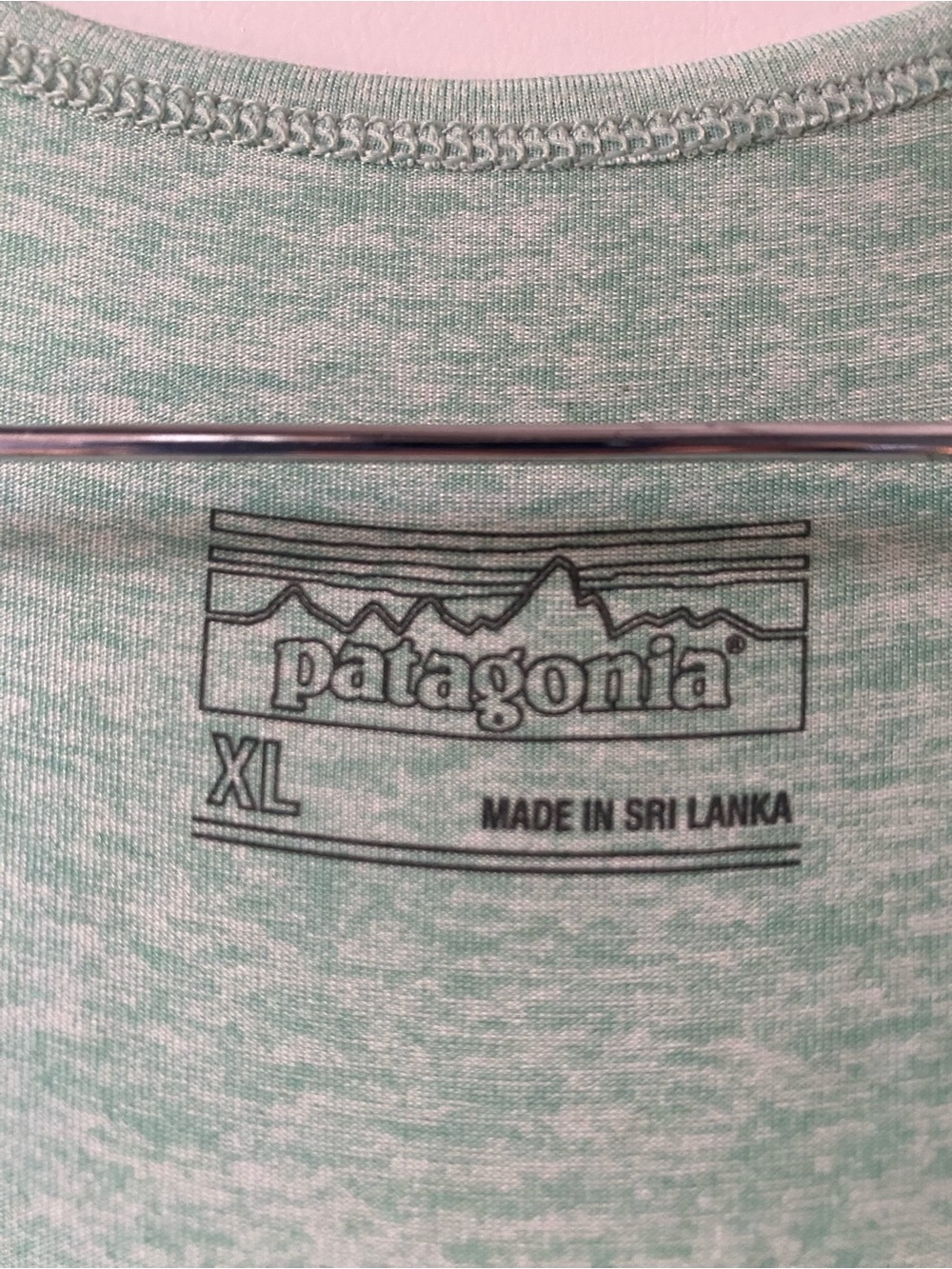 Patagonia Womens Seabrook Bandha Dress Twist Front Mint Green Athleisure - Picture 5 of 7